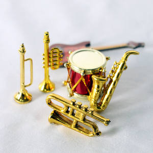 Miniaturas <span class=keywords><strong>de</strong></span> Instrumentos Clásicos <span class=keywords><strong>de</strong></span> Plástico Vintage para Casa <span class=keywords><strong>de</strong></span> Muñecas, Saxofón, Batería, Accesorios <span class=keywords><strong>de</strong></span> Banda, Regalo ML - Product Image 1