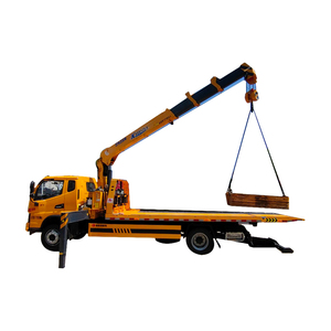 JAC camion de remorquage de camion de dépanneuse de lit plat de grue monté par camion de dépanneuse de 5 tonnes à vendre - Product Image 2