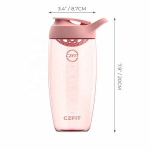 Custom Logo PC <b>Shaker</b> <b>Bottle</b> Large Capacity Leakproof Protein Mixing Cup Portable Fitness Gym Drinkware - Product Image 3