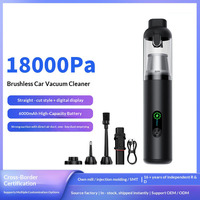 Aspiradora de Mano Inalámbrica Multifuncional, sin Escobillas, a Batería, para Uso Doméstico, en Automóviles y Hoteles, Portátil e Inflable