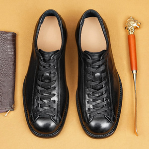 Zapatos de Cuero Estilo Old Money 2026 para Hombre, Retro, Formales, para el Trabajo y el Día a Día, con Sensación Relajada - Product Image 2