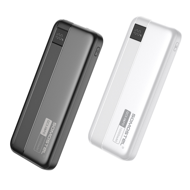High Capacity Custom 10000mAh Power Bank PD+QC3.0 22.5W Battery Charger Fast Charge Mobile Portable Power Station SMS-DY10