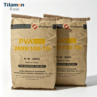 Neimenggu Shuangxin Alcool Polyvinylique PVA 2699 CAS9002-89-5 pour Adhésif de Construction, Mastic, Céramique et Stabilisateur
