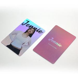 Printed Photo Card Idol Fans Collection Gifts Opp Popular Uv Printing Photocards Lomo Laser Card Kpop