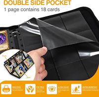 Feuilles de classement à 9 pochettes, Feuilles de protection pour cartes de jeu, Classeur pour cartes, Album pour cartes, Porte-cartes de collection, Protège-cartes TCG et de sport