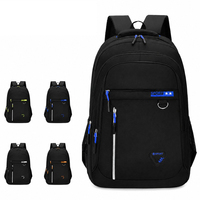Mochilas Oxford Personalizables al por Mayor, Mochila Escolar Geométrica Impermeable de Moda con Cierre de Cremallera, Mochila de Viaje para Estudiantes