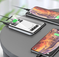 Batterie d'alimentation sans fil 5000Mah, caméra cachée Portable, en matériaux bruts, alimentation de Restaurant