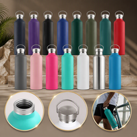 Botol Air Stainless Steel Custom, Cangkir Termos, Botol Olahraga Logam 11oz 16oz 20oz 25oz 33oz, Mulut Sempit, Tutup Logam Anti Bocor