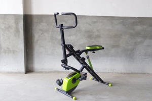 Vélo d'exercice commercial pliable pour usage domestique, fitness abdominal, entraînement complet du corps, type <span class=keywords><strong>Horse</strong></span> Riding, capacité 120 kg - Product Image 2