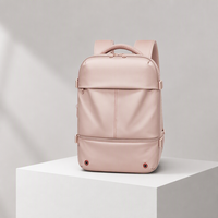 Sac à dos de compression sous vide en promotion, extensible, résistant à l'eau, sac de voyage multi-compartiments, sac à dos de transport pour hommes et femmes