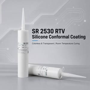 Fabrik-Raumtemperatur-Härtende Silikon-Konformbeschichtung für PCBA Wasserdichter Isolierlack Lösungsmittelfreier PCB-Schutz - Product Image 1