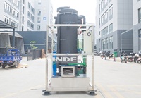 Machine à glace en tubes SINDEICE 3T par jour avec compresseur et pompe pour usage commercial, production de glace à haute productivité