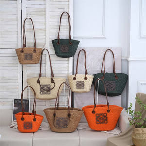 Дизайнерская плетеная Сумка с двумя открытыми ручками - Product Image 4