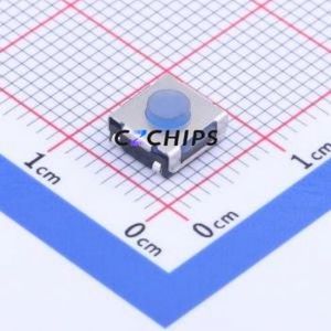 TS-1047-A2B2-D2 Tactile Switch SMD Switch Single Pole Single Throw Round Button 1.8N Vertical Mount - Product Image 1