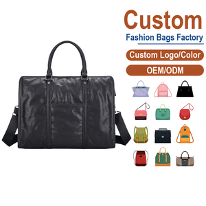 Black Genuine Leather Mens Messenger Briefcase-Secure Zip Closure Portable & Stylish Everyday Companion with Laptop Sleeve - Product Image 1