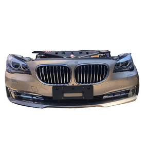 Para BMW F02 F01 730 740 750 760 montaje de parachoques delantero de coche montaje de boca delantera Faro de red medio ventilador electrónico Radiato - Product Image 5