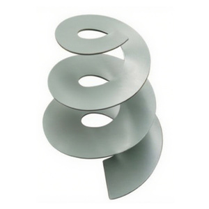Screw Conveyor <b>Auger</b> Flight Knife <b>Drilling</b> Continuous Cold Rolled Blades for Agricultural Mining Waste Processing Equipment - Product Image 3