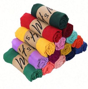 Écharpes longues multifonctions pour femmes en couleur unie de style bonbon monochrome pour l'automne - Product Image 1