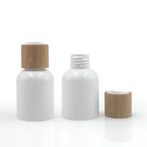 新着カスタムエンプティホワイト50mlエアレススプレーポンプスキンケアトナー香水PePpプラスチック化粧品マットボトル包装