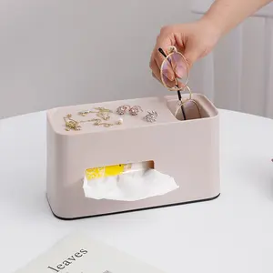 Nordic desktop Tissue Box Napkin Holder Case Paper Storage Container Cover Living Room Desk Decoration kitchen