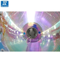 Ballon gonflable arc-en-ciel irisé, boule miroir irisée pour la décoration publicitaire