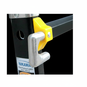 Escalera Telescópica Extensible de Aluminio Industrial Plegable Moderna Estándar Premium para Almacén, Empresa, Escalera - Product Image 1