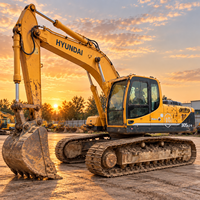 Excavatrice sur chenilles Hyundai 305LC-9 d'occasion, 2012, 30T, pour travaux d'excavation, prix d'usine
