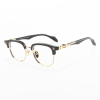 Dernier modèle 8341 Demi-monture Design spécial Lunettes optiques sur ordonnance Presbytie Multifocales Marque de luxe Lunettes de mode pour femmes