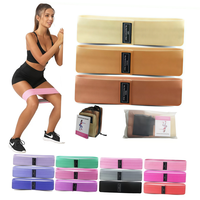 2026 Personnalisation usine Ensemble de bandes élastiques de fitness pour les hanches et les fessiers, antidérapantes, marron nude, haute résistance, pour le sport