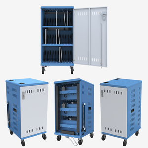 定制笔记本电脑30设备充电平板充电器推车Chromebook充电车PDU教育设备带充电车 - Product Image 1