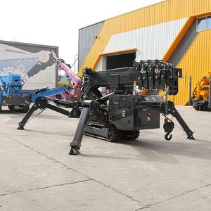 Mini Grúa Móvil sobre Orugas, Grúa Araña Hidráulica con Elevador de 3000 kg 5000 kg - Product Image 3