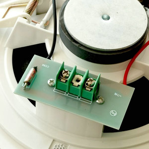 Haut-parleur OEM PA pour montage au plafond intérieur, 5,25 pouces, 6W, entrée 70V/100V, avec carte de circuit imprimé, réponse en fréquence 90Hz-16kHz - Product Image 5