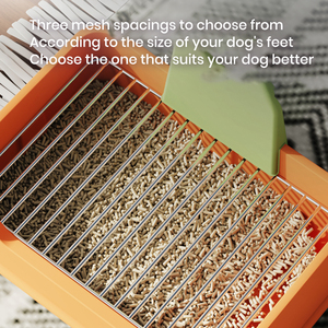 Toilette pour chien Pot pour animal de compagnie détachable et étanche avec cathéter urinaire simulé <span class=keywords><strong>Grille</strong></span> antidérapante Coussin d'urine pour chien de petite et moyenne taille - Product Image 4