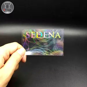 High Quality Waterproof Clear Pvc Transparent Plastic Business Cards Visiting Card Pvc Custom Printing Plastic Business Cards