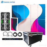 Pantalla LED de Alquiler para Fábrica, Video Wall P2.976 P3.91 500x500mm, Pantalla para Escenarios Exteriores, Conciertos, Eventos, Bodas, Iglesias, IP65 Impermeable