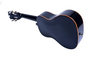 Alto brillo negro de <span class=keywords><strong>ukelele</strong></span> partes de cuerpo delgado <span class=keywords><strong>ukelele</strong></span> con ukulele <span class=keywords><strong>tuner</strong></span> - Product Image 4