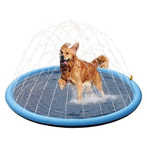 Almohadilla antideslizante de PVC azul de 67 pulgadas <span class=keywords><strong>para</strong></span> mascotas, rociador <span class=keywords><strong>para</strong></span> <span class=keywords><strong>perros</strong></span>, juguetes <span class=keywords><strong>para</strong></span> exteriores, productos de baño, accesorios <span class=keywords><strong>para</strong></span> <span class=keywords><strong>perros</strong></span> <span class=keywords><strong>grandes</strong></span> <span class=keywords><strong>para</strong></span> <span class=keywords><strong>piscinas</strong></span> - Product Image 5