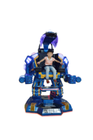 Robot de combat laser rotatif à 360 degrés, robot roi, jeux de manèges, produits de parc d'attractions