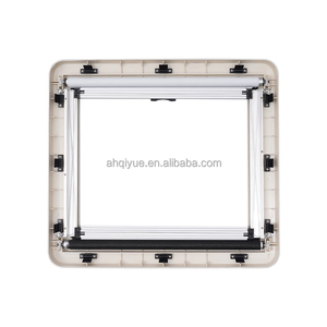 Suministro de <span class=keywords><strong>fábrica</strong></span>, marco interior de una pieza de ABS patentado con persiana enrollable Flynet para ventana de RV - Product Image 5