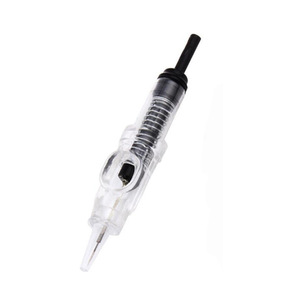 1R Fマイクロブレード機針PMUカートリッジ針ブラックスクリュー透明な眉毛タトゥー用品 - Product Image 4