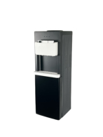 Dispensador de Água Elétrico de Plástico com Carregamento Superior e Torneira de Água Quente e Fria para Uso Doméstico e Hoteleiro