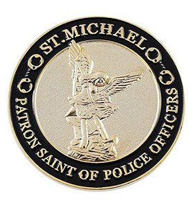St. <strong>Michael</strong> Patron Saint Officers <strong>Challenge</strong> Coin