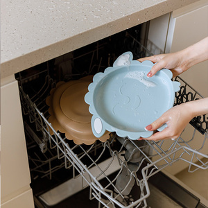Es-Pro Vajilla de Silicona de Diseño Adorable para Bebés, Platos de Silicona con Succión, Libres de BPA, Aptos para Microondas, ODM/OEM - Product Image 5