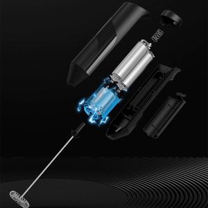 Espumador de Leche Eléctrico Automático de Color Negro para Café, Grado Alimenticio 2023, para Comercio Electrónico - Product Image 6