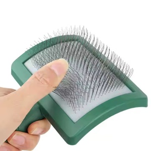 <span class=keywords><strong>Toelettatura</strong></span> per animali domestici spazzola per spilla Extra lunga per Deshedding pettine in acciaio inossidabile spazzola a pettine per cani <span class=keywords><strong>gatti</strong></span> <span class=keywords><strong>toelettatura</strong></span> quotidiana - Product Image 2