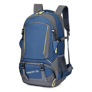 Sac à dos de randonnée extérieur personnalisé, léger, imperméable, sac de voyage, sac d'école, grande capacité, motif de lettres, compatible avec ordinateur portable - Product Image 4