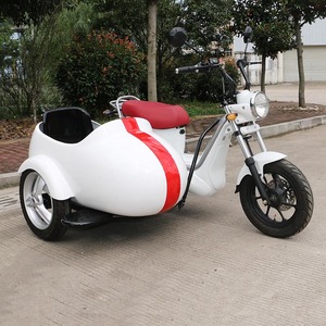 Scooter à 3 roues 60V 800W, nouveau design, scooter à 2 roues, moto avec side-car - Product Image 1