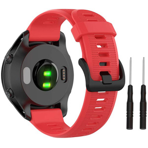 Correa de silicona deportiva a precio de fábrica para <span class=keywords><strong>Garmin</strong></span> <span class=keywords><strong>Forerunner</strong></span> 965 955 Solar <span class=keywords><strong>945</strong></span> LTE 935 745 correa de reloj Material de goma duradero - Product Image 6