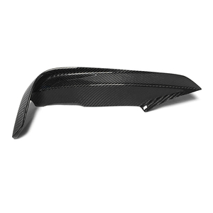 Divisor Delantero de Fibra de Carbono Real Estilo MAD para BMW Serie 3 F30 F35 M Sport Sedán 2013-2018, Divisores Delanteros para Automóvil - Product Image 4