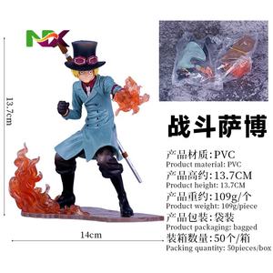 Figura de Acción de <span class=keywords><strong>One</strong></span> <span class=keywords><strong>Piece</strong></span>, Escena de Batalla de Sabo y Ace, Modelo de Estatua de Anime - Product Image 3
